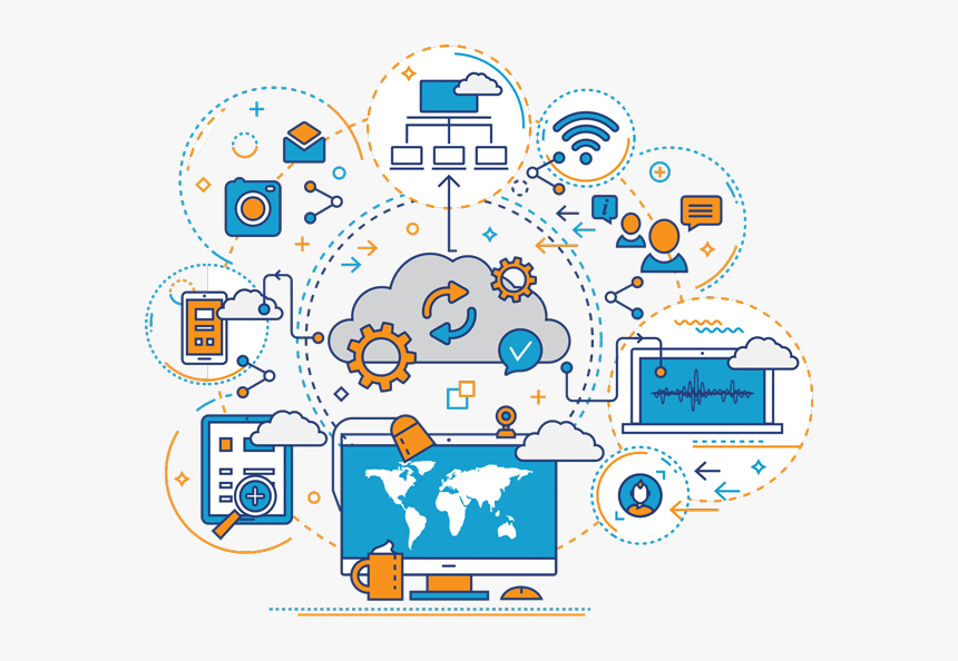 Why Is Fiber Better Illustration Of Connected World - Benefits Of Fiber Internet, HD Png Download , Transparent Png Image - PNGitem