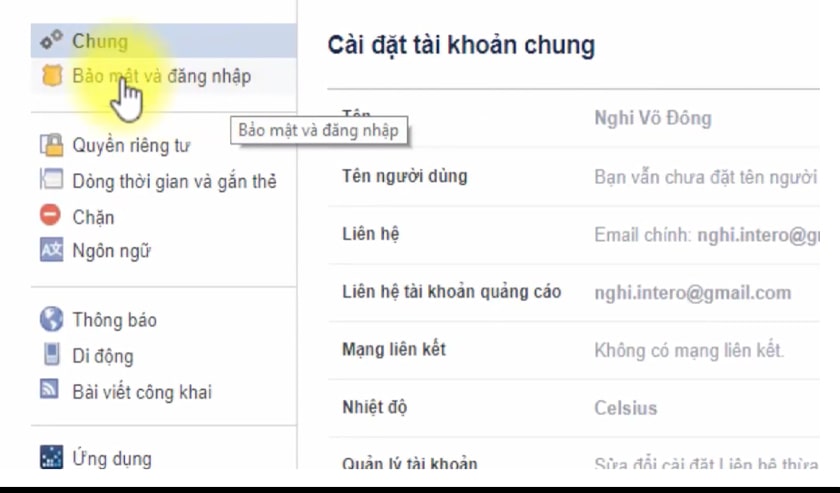 Cách bảo mật FB bằng số điện thoại