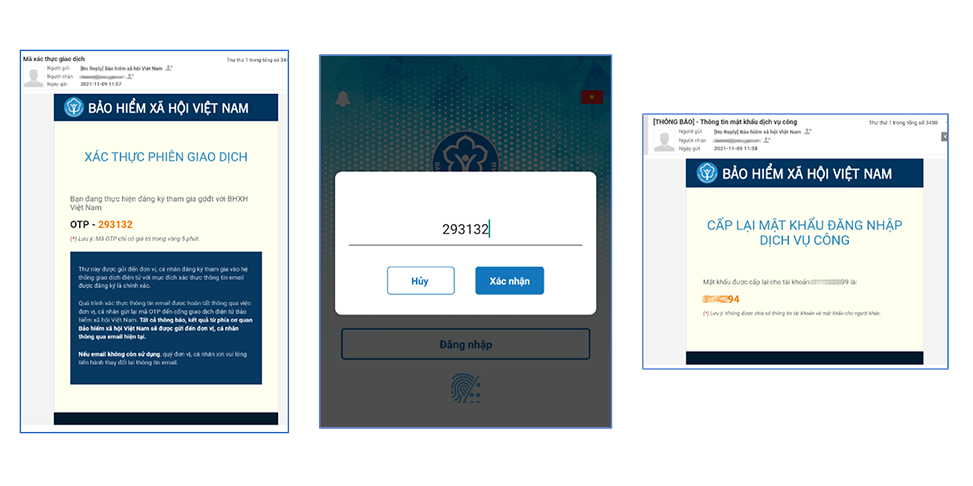 Cấp lại mật khẩu đăng nhập dịch vụ công qua VssID