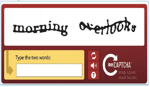 Captcha thường được viết rất khó đọc