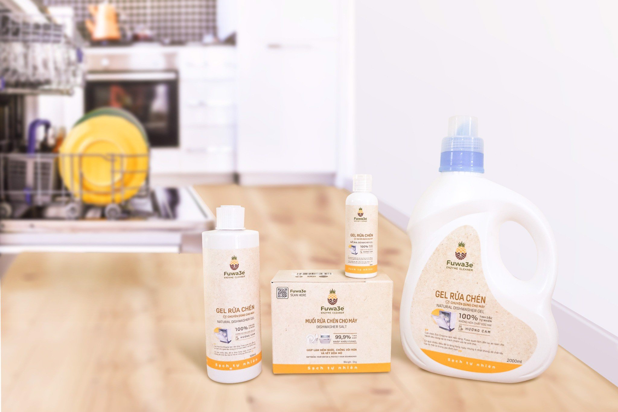 GEL rửa chén dành riêng cho máy – Fuwa3e Việt Nam