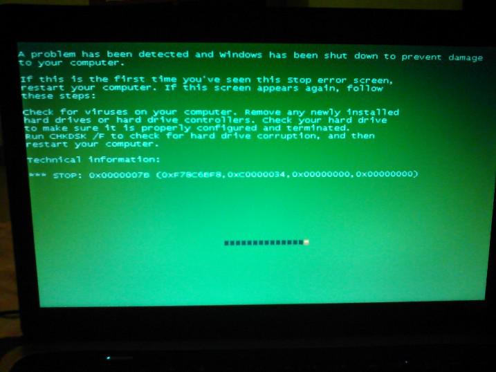 Green Screen Of Death with LH 4093 - BetaArchive
