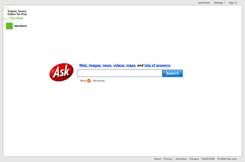 Ask.com Search Engine - Better Web Search | www.ask.com | Chris Messina | Flickr
