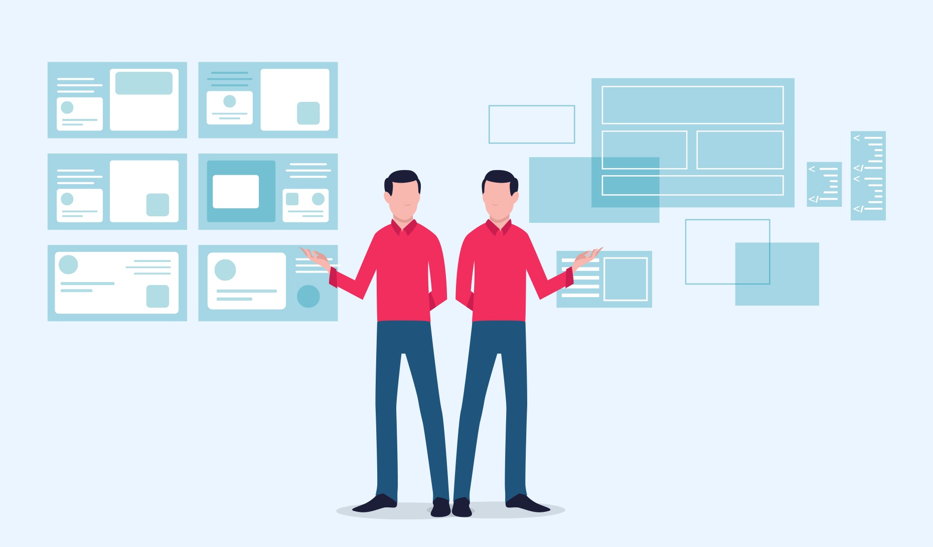 Website builder vs. web designer: what's the best way to get a website? - 99designs