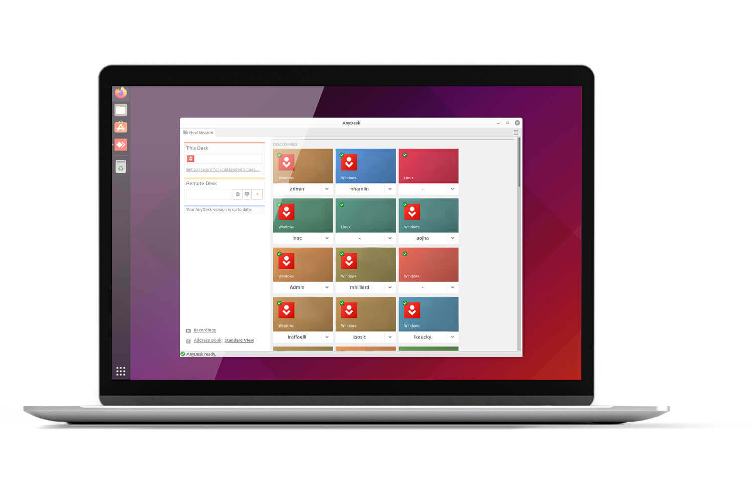 Remote Desktop Software for Linux – AnyDesk