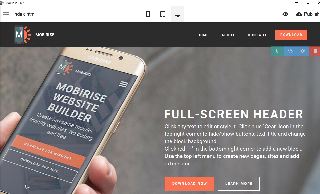 SEO no-follow with wysiwyg web builder mac