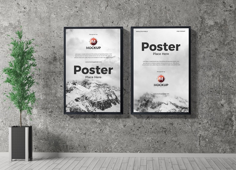 mockup đẹp đơn giản